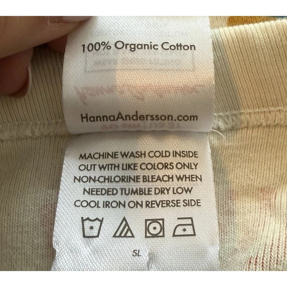 Hanna Andersson Kids Pajamas 3T Holiday Long John Rainbow Hanukkah NWOT - Picture 6 of 15